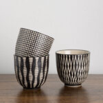 Set de 3 tasses expresso Hakama Chehoma